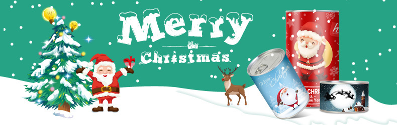 Halloween patterned easy-pull lid piggy bank, 7.5 diameter, circular iron piggy bank, tinplate printing pic 17