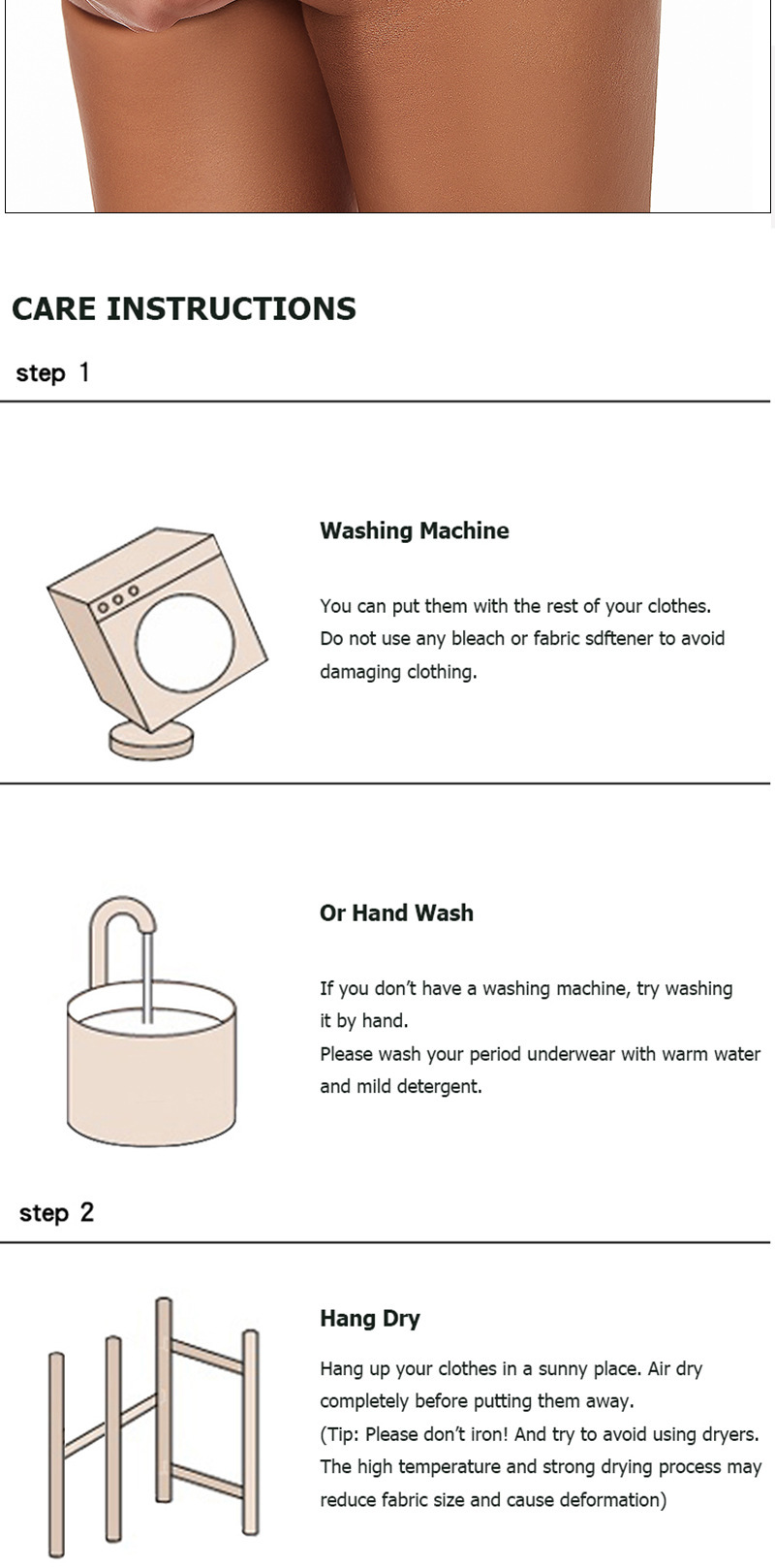 亚马逊爆款女性多色可选层吸收经期女士内裤透气孔防漏经期生理裤详情12