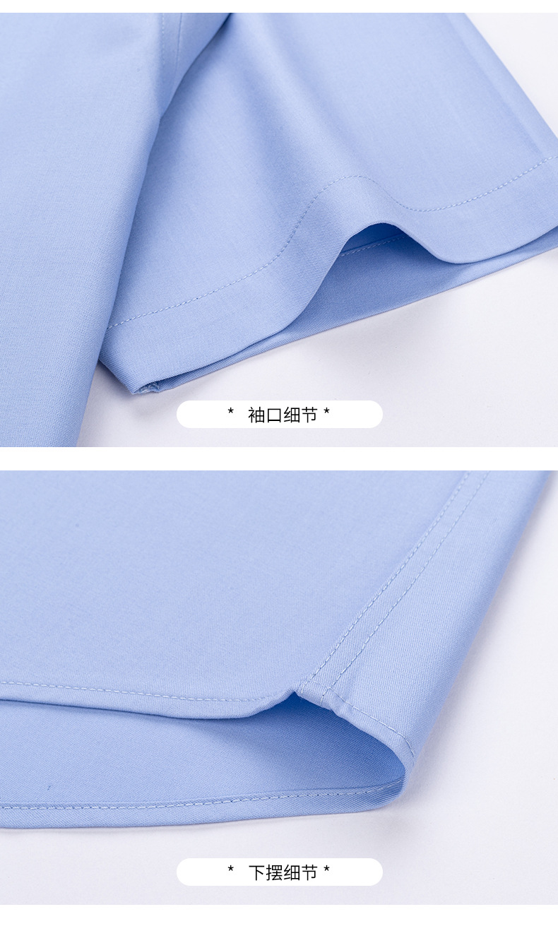 【 Mulberry Silk 】 Short-sleeved shirt for men, wrinkle-free, professional workwear top, summer thin business shirt pic 30