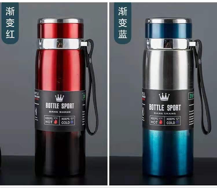 Autumn and winter edition hand-held rope insulated cup, 316 stainless steel outdoor large-capacity insulated cup pic 10