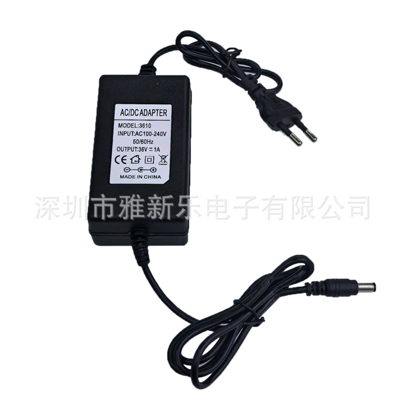 36V1A power adapter for monitoring led light strip desktop LCD display, 36W power adapter pic 10