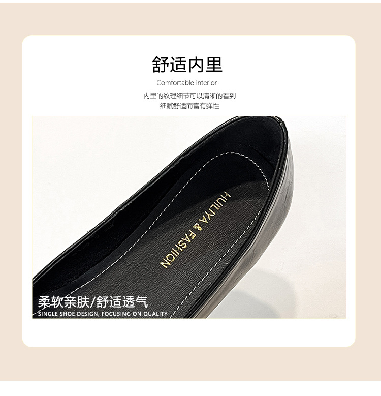 葡萄妈同款法式小皮鞋女2025春秋季新款蝴蝶结单鞋夏季配裙穿豆豆详情2