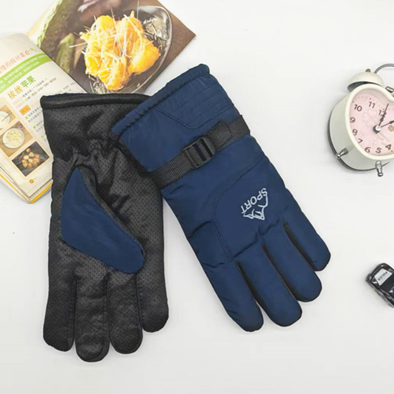 Wholesale of new fleece and thickened warm sports and outdoor skiing gloves, as well as windproof gloves for electric bikes and motorcycles pic 26