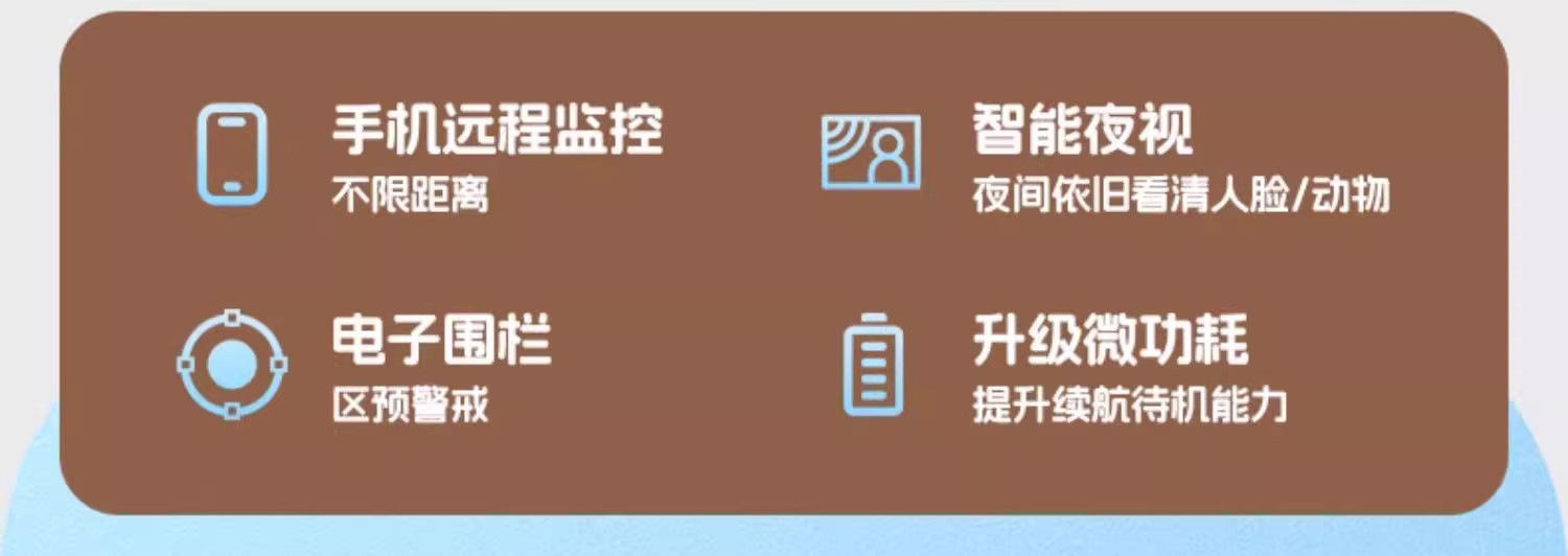 跨境无线免插电磁吸监控门口家用智能高清夜视远程看无死角摄像头详情4