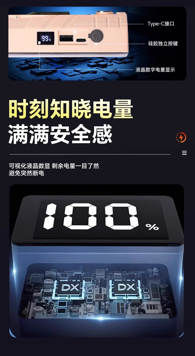 充电式摆摊专用应急照明灯户外露营磁吸led灯超长续航地摊夜市灯详情18