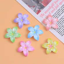 多彩鲜花花瓶夜光手工diy饰品配件奶油胶树脂小配件材料包批发详情13