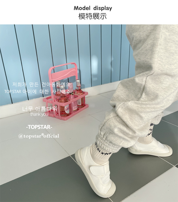 TOPSTAR春季儿童帆布鞋透气网布儿童鞋子幼儿园室内宝宝鞋1231款详情14