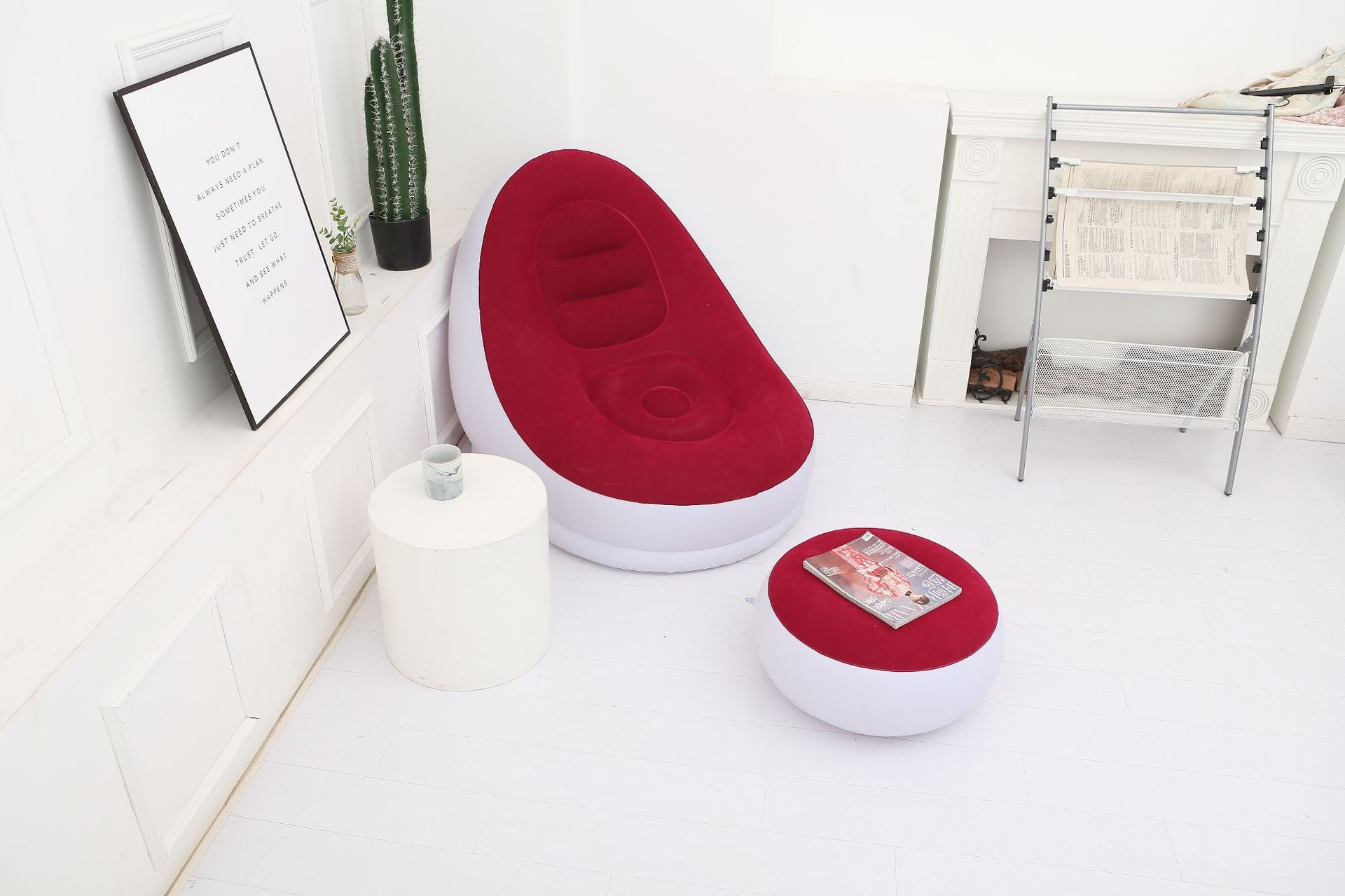 厂家批发多功能充气组合沙发单人沙发床懒人沙发午休躺椅详情18