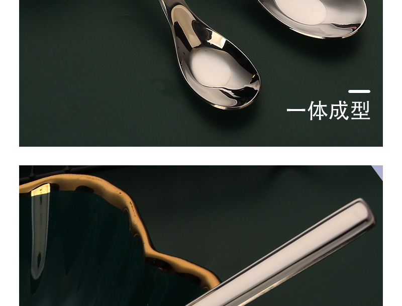 304勺子批发勺子316不锈钢汤勺家用调羹小餐勺商用超市货源平底勺详情20