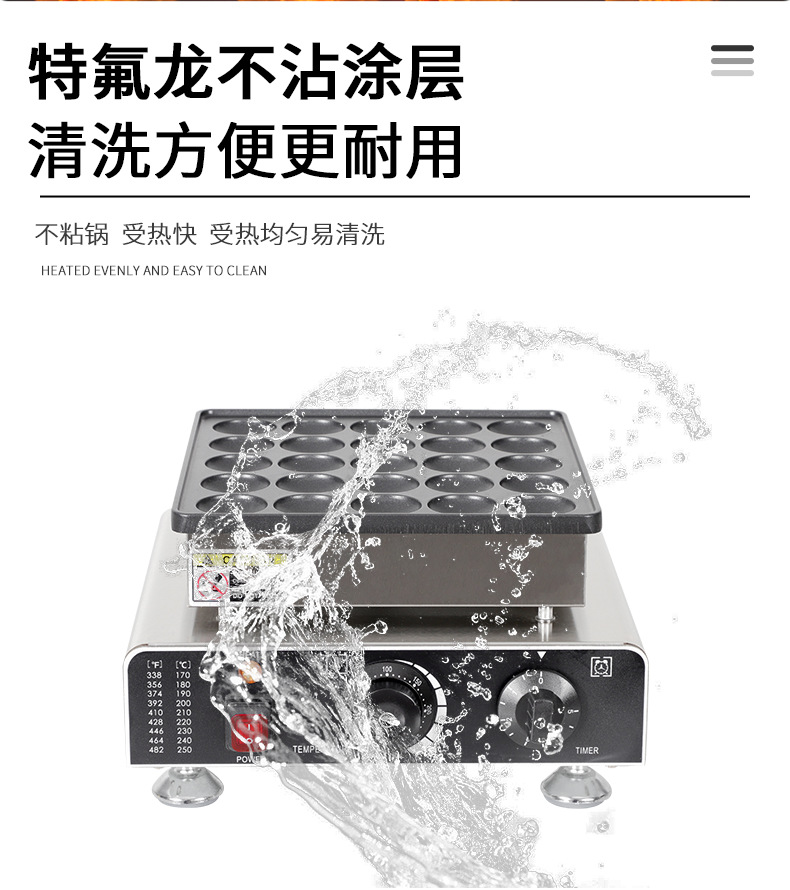 Waffle machines, commercial electric baking machines, muffin machines, snack cake machines, dessert shop equipment pic 5