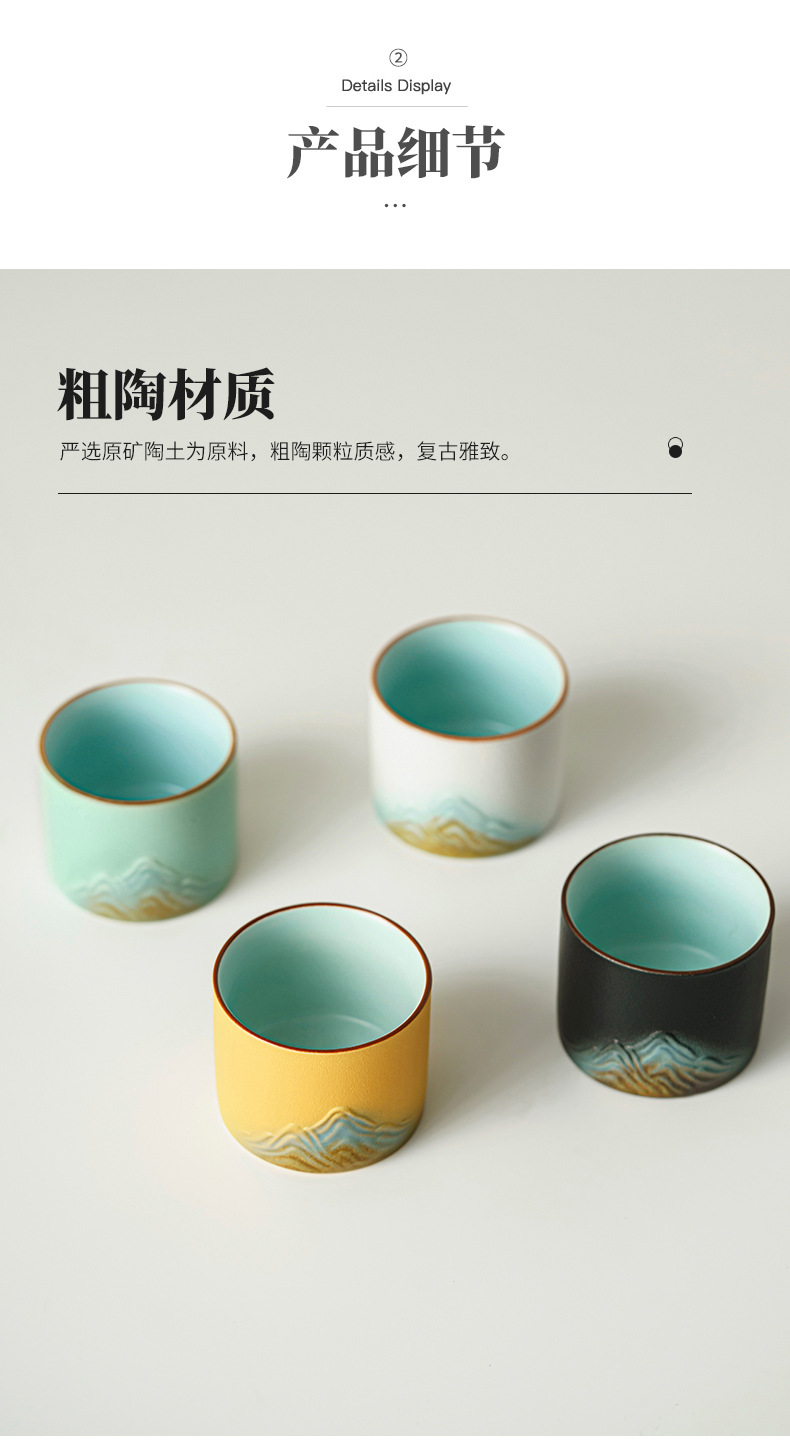 国潮文创千里江山功夫茶具茶杯套装商务活动伴手礼送客户长辈老师详情12