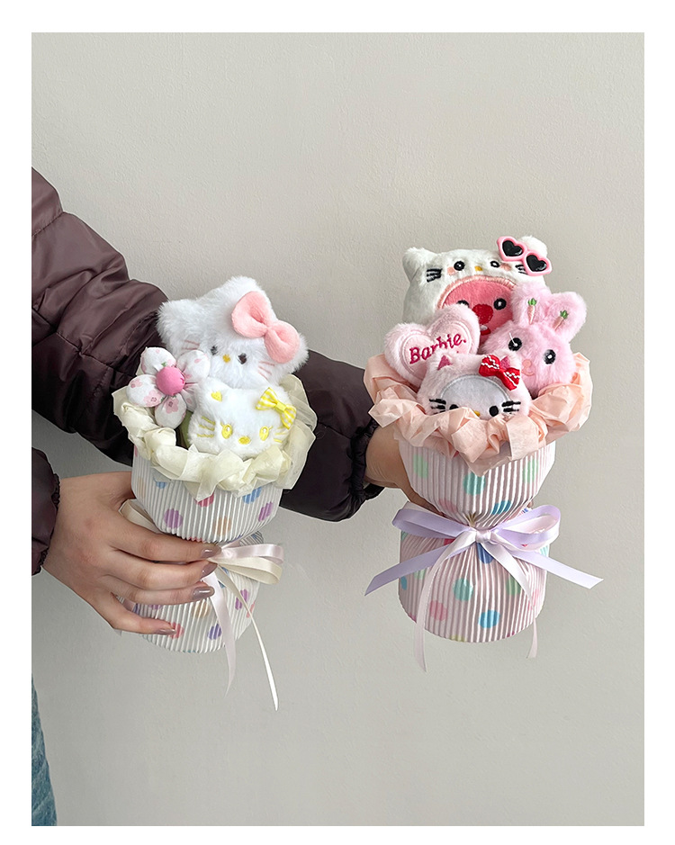 国潮花束香皂永生花成品礼物教师节送装饰迷你仿真的摆件diy材料礼品详情10