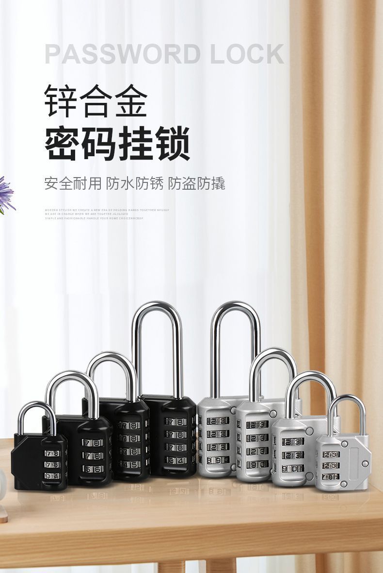 【 Exclusive Offer for Newcomers 0.1】 Metal combination lock, small padlock, mini anti-theft lock head, suitcase, home cabinet pic 3