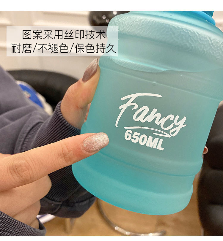 厂家直销mini小纯净水桶便携水杯塑料杯学生耐热大容量水壶茶杯子详情5