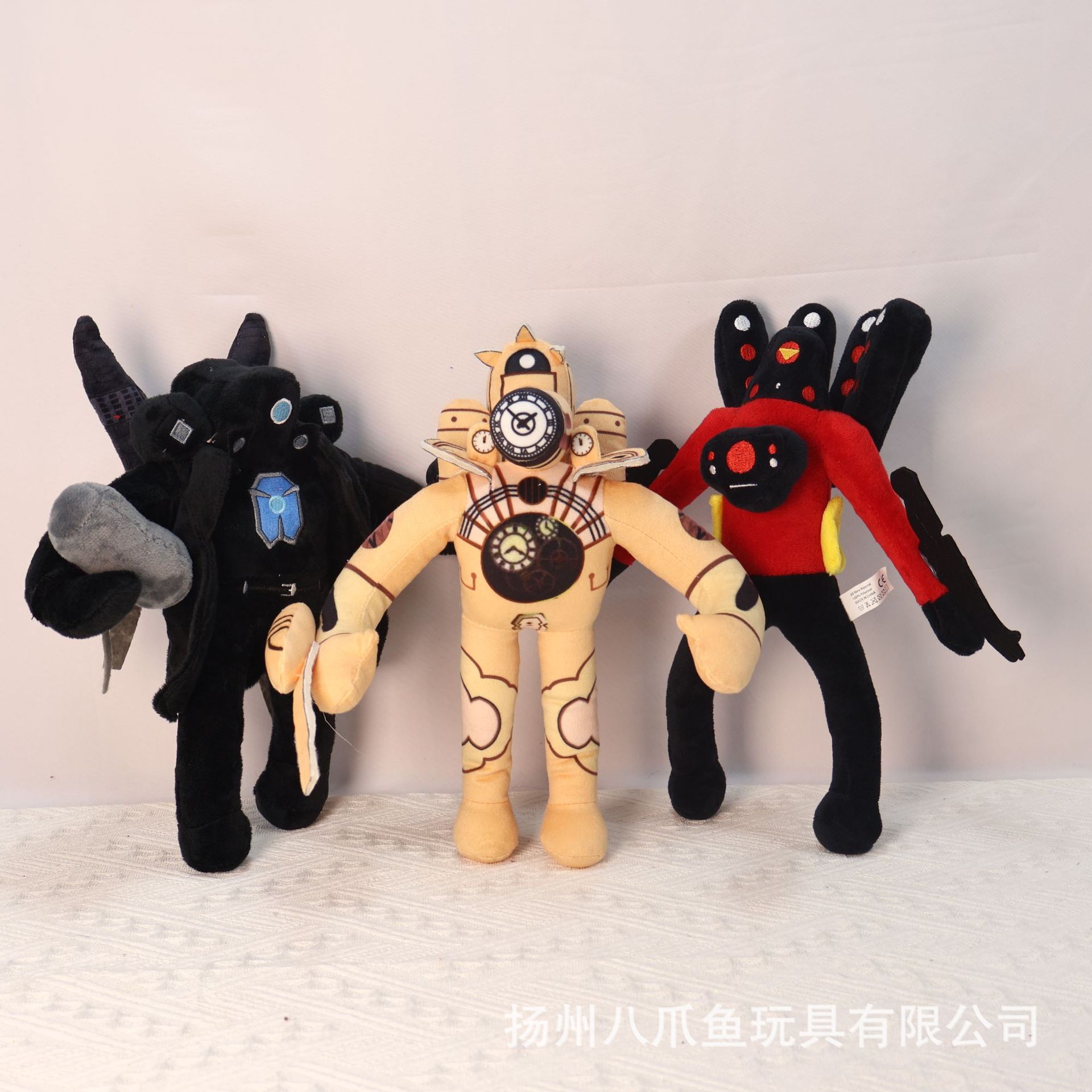 Cross-border bestseller skibiditoiletplush Toilet man parody plush toy doll Titan pic 12