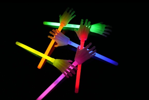 万圣节荧光鬼手 夜光鬼手万圣节道具 酒吧化妆舞会用品节日批发详情2