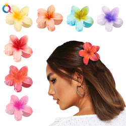Wholesale of Qiyue Classic black straight clips, durable lacquered hair clips, braided hair clips, broken hair bangs clips and side clips pic 4