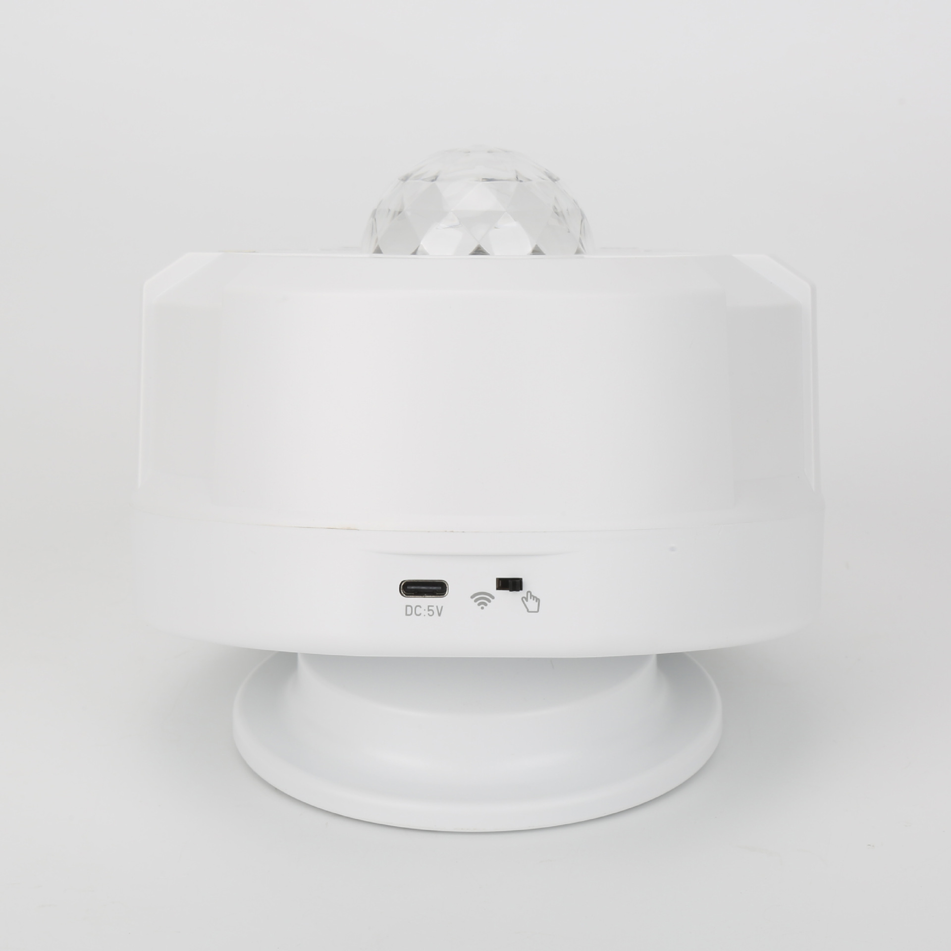 Customized aircraft engine black moon starry sky projection light, laser RGB ambient light, smart night light pic 3