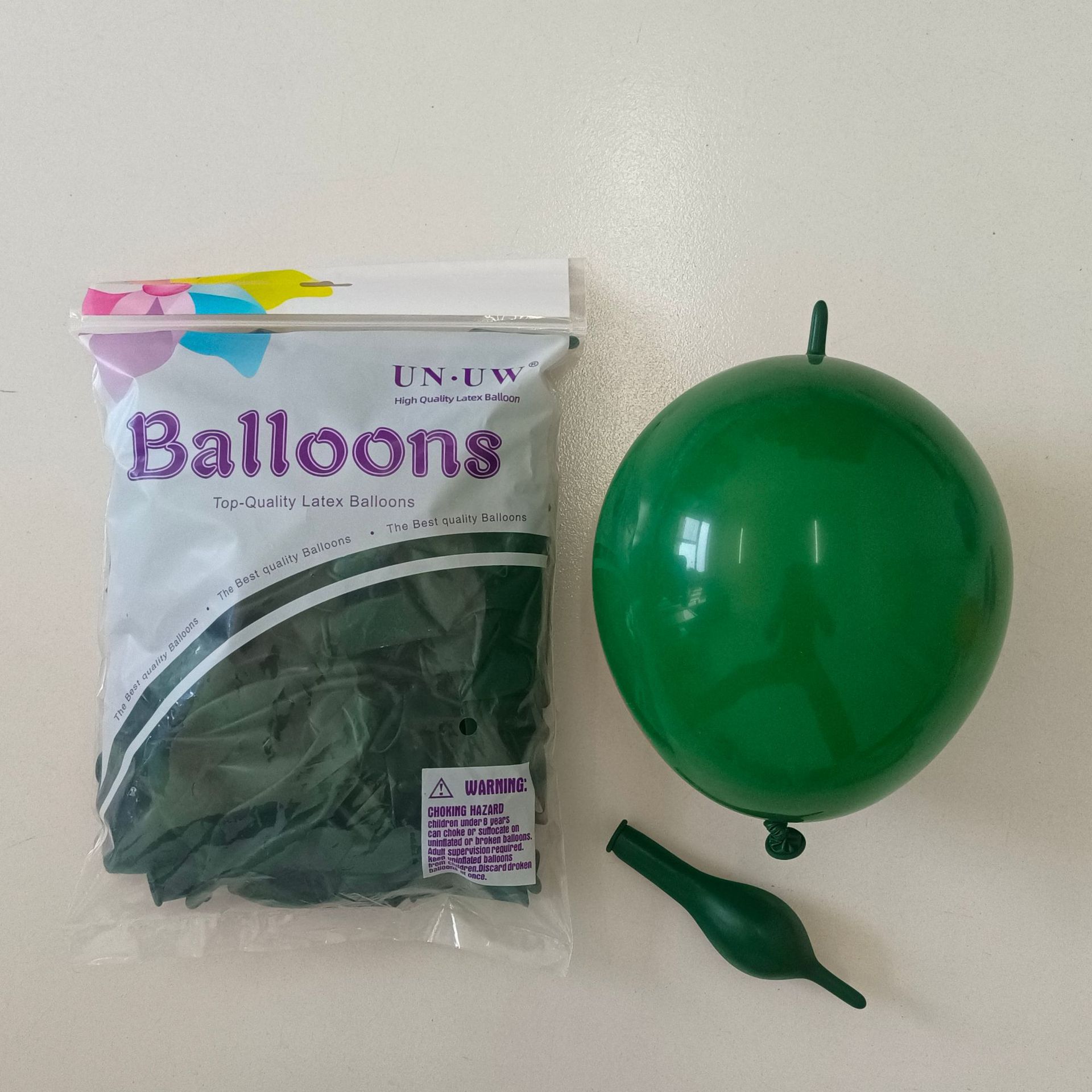 好润厂家10寸2.4克尾巴气球串条链婚房布置生日派对商场教室装饰详情12