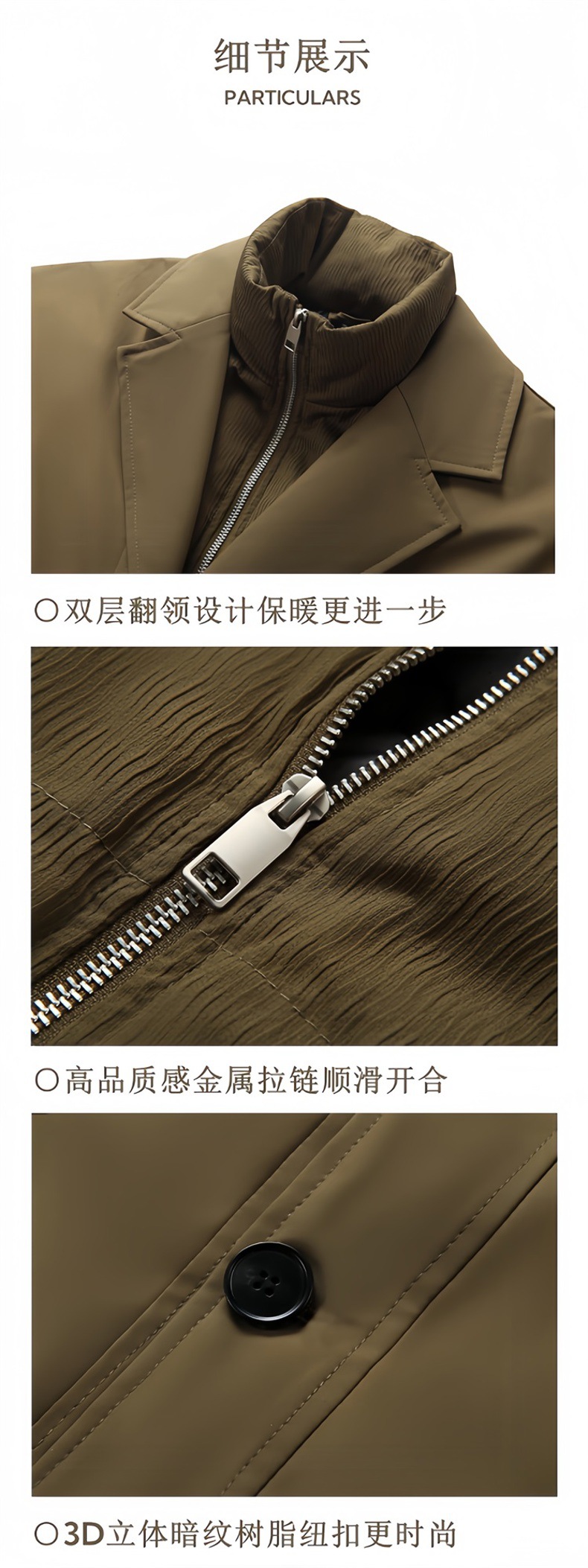 Winter long knee-length couple down jackets for men are bestsellers. Two fashionable cross-border cold-proof and warm windbreakers for men pic 23