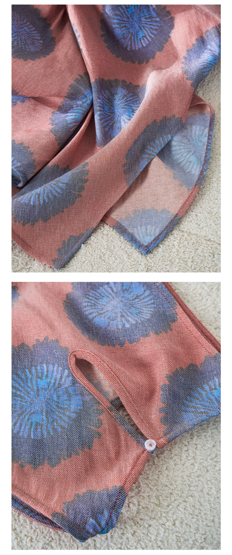 Rongtai Tencel Linen printed improved cheongsam sleeveless slimming dress for Women 2025 New style elegant A-line dress pic 36