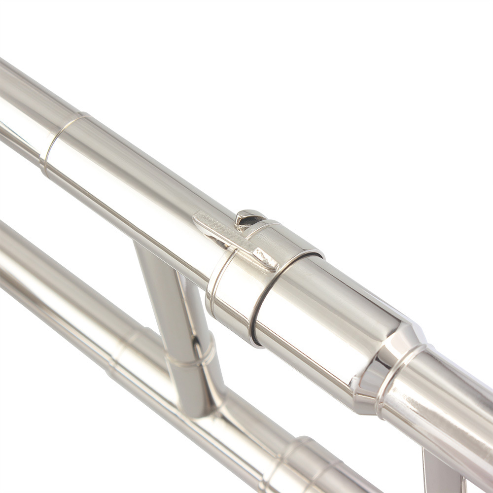 LADE trombón alto trombón en si bemol trombón pullman estudiante orquesta de principiantes trombón de latón trombón plateado niquelado al por mayor pic 17