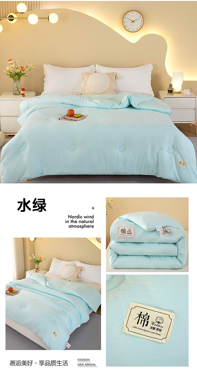 母婴级a类51%原棉大豆纤维被夏被学生无染被春秋被芯空调被冬被子详情32