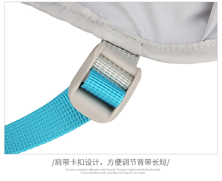 新款多功能尼龙跑步背包 安全反光运动背包水袋背包 骑行包详情37