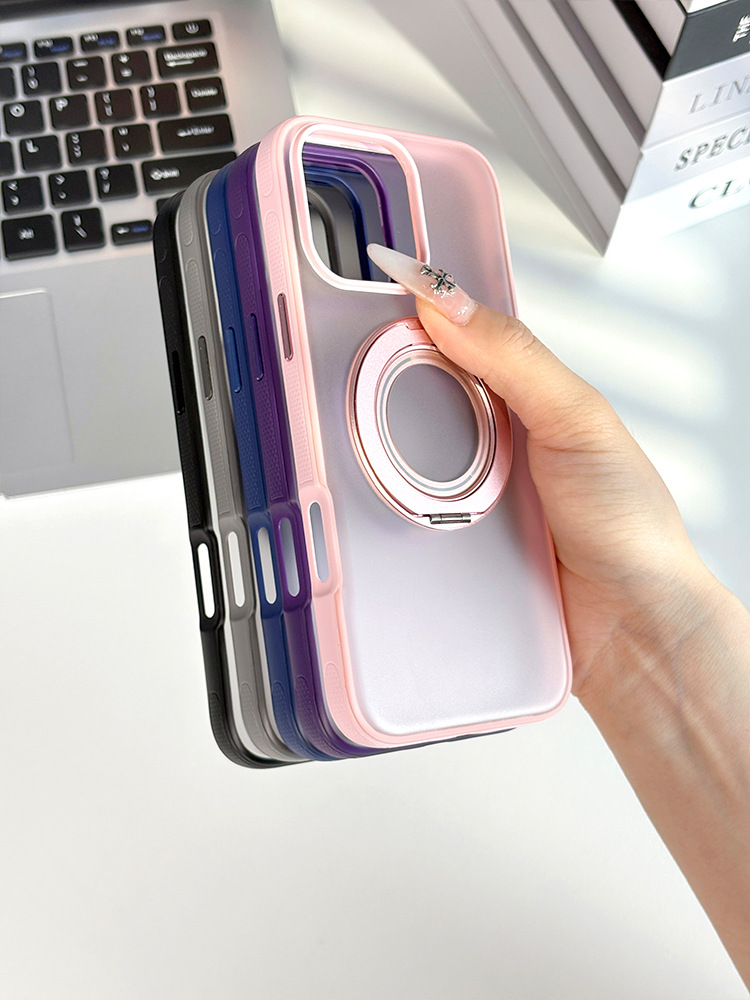 情侣手机壳苹果16指环支架适用苹果15/13韩系ins风iphone17手机壳详情17