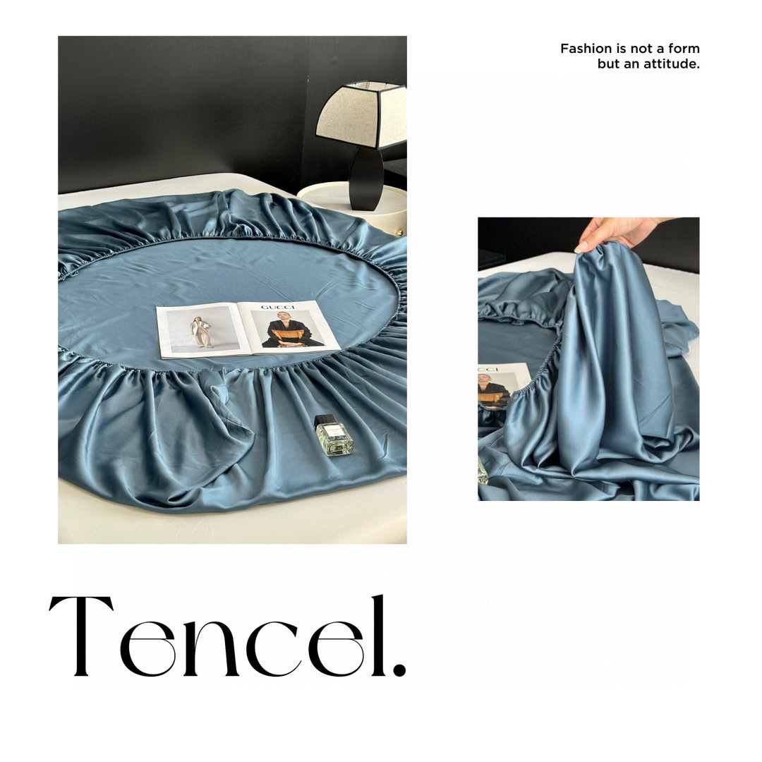 Tencel quilt cover bed cover, single piece, simple and cool summer ice silk bed sheet, suitable for sleeping naked, tatami dust cover pic 53
