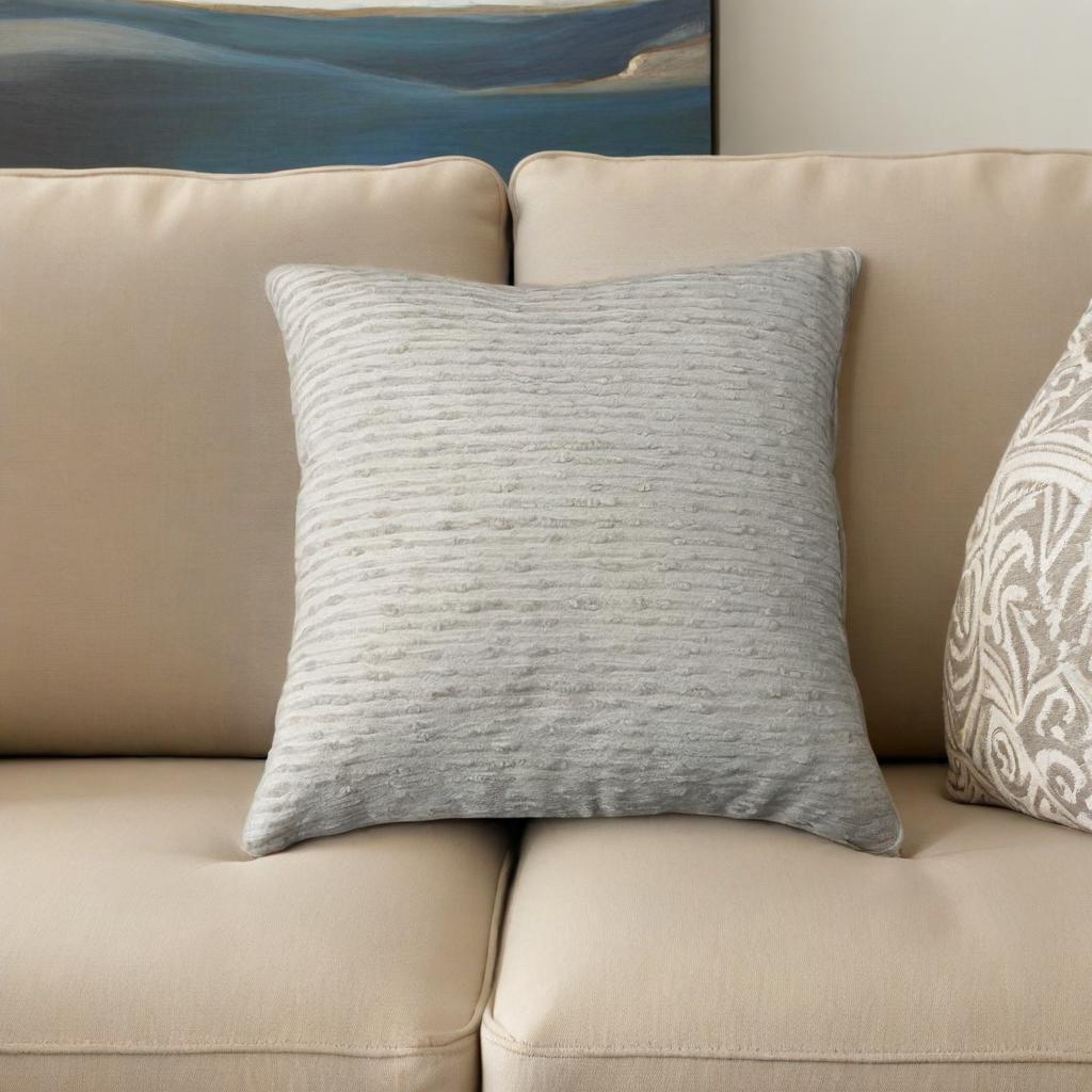 ins风加厚雪尼尔肌理条纹抱枕套客厅沙发床上靠枕飘窗靠枕腰枕详情7