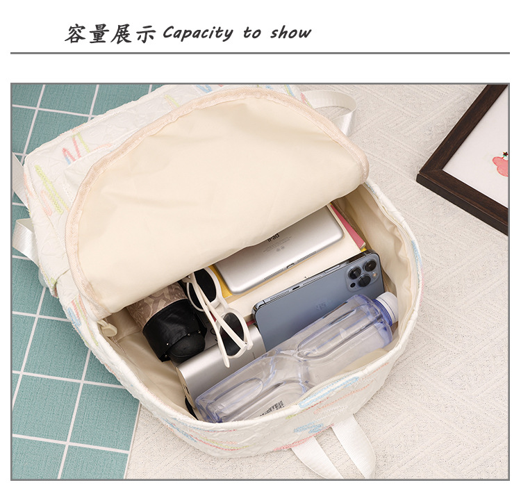 森系新款大容量可爱轻便时尚简约百搭高颜值初高中大学生双肩背包详情36