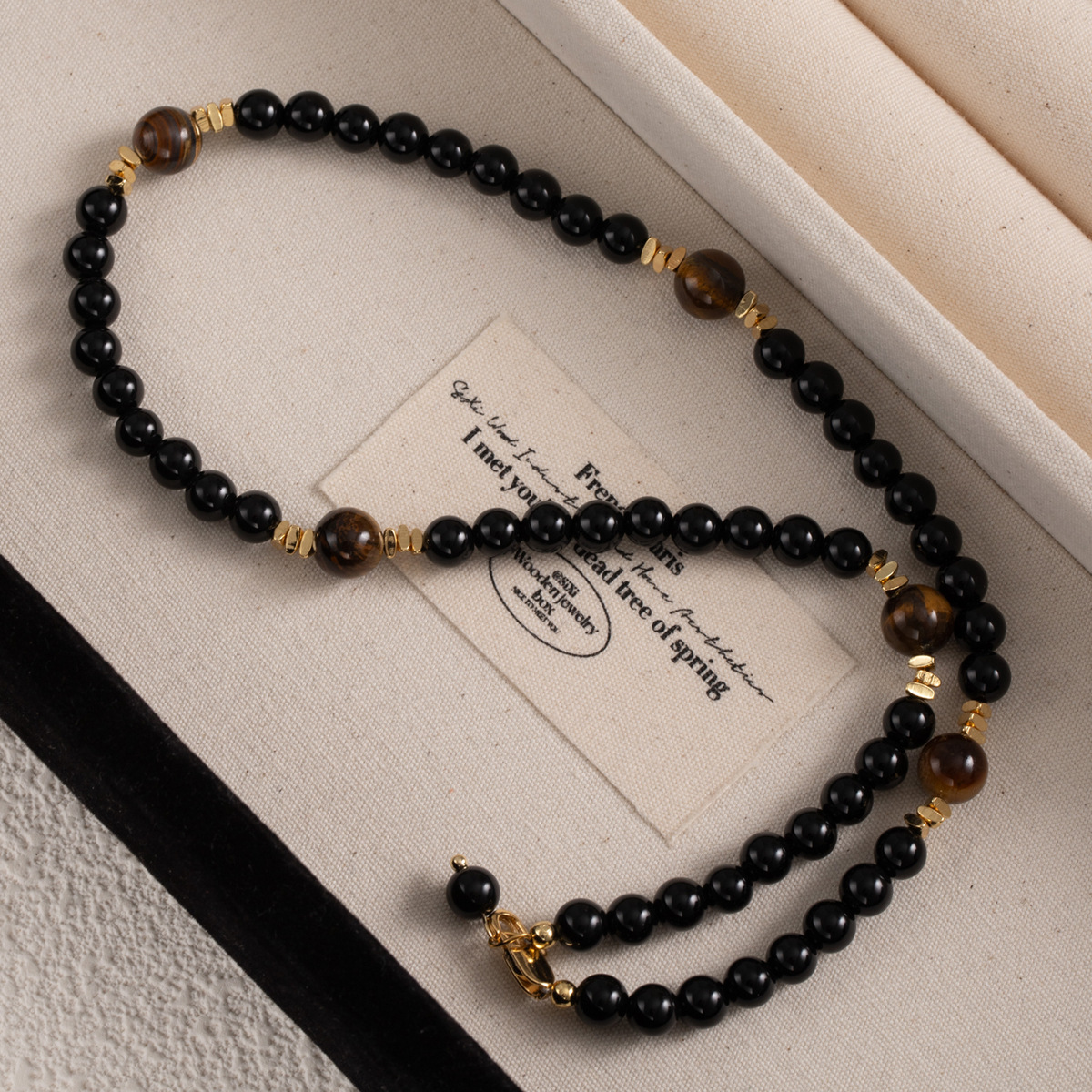 High-end colored beaded necklace for women, light luxury and niche spring and summer dopamine freshwater pearl collarbone chain necklace wholesale pic 45