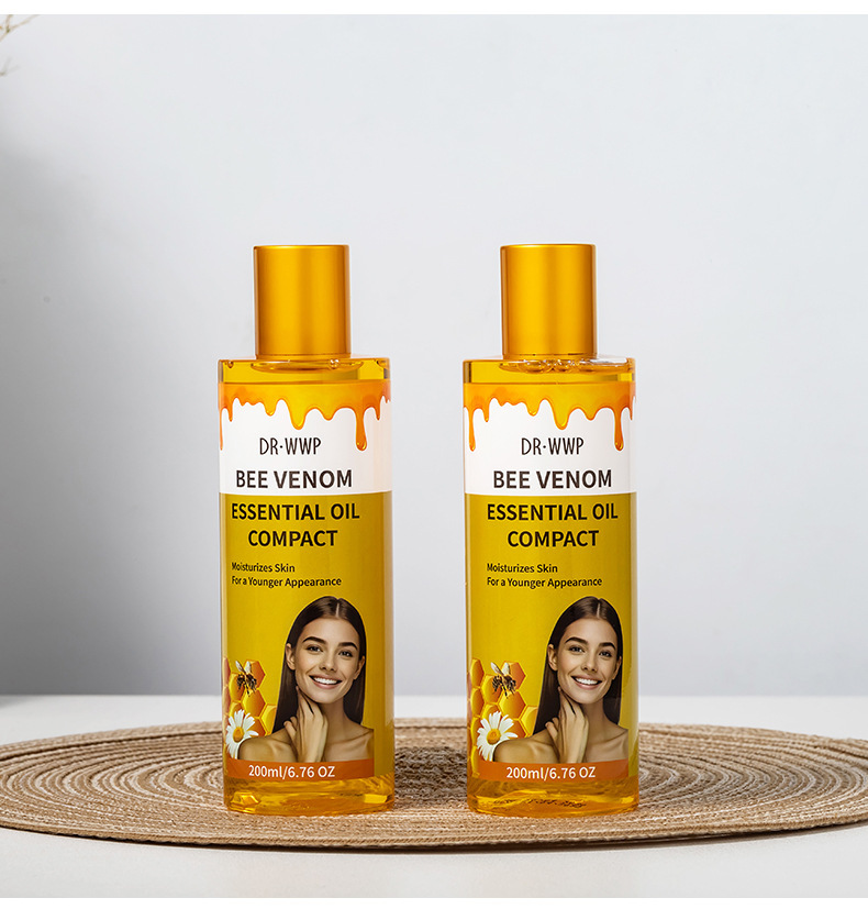 Cross-border Turmeric Massage Essential Oil Moisturizes, Unblocks meridians and generates heat. Foreign trade Ginger essential Oil Body Massage and Gua Sha Oil 200ml pic 13