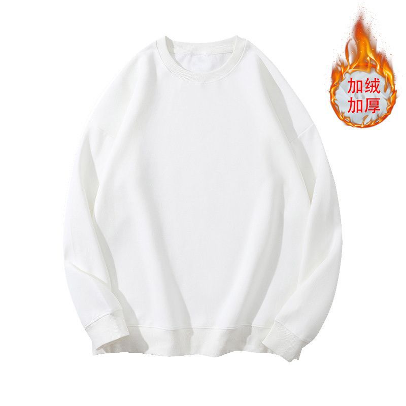 男女款卫衣定制图案logo工作服文化衫春秋款310克后包领光板跨境详情18