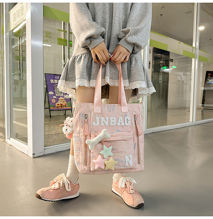 High appearance level schoolbag for junior high school girls, cute and lightweight backpack for primary school students, and large-capacity backpack for senior high school students pic 49