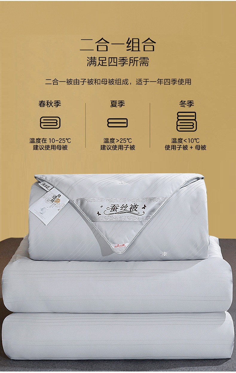 All-cotton handcrafted summer cool quilt, pure cotton spring and autumn quilt, air-conditioned quilt, winter quilt, double four-season quilt, two-in-one mother and child quilt core pic 4