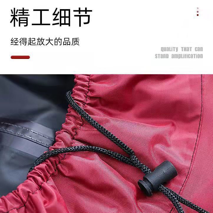 雨衣电动电瓶摩托车2024全身防暴雨成人雨披防雨防水超大双人遮脚详情7
