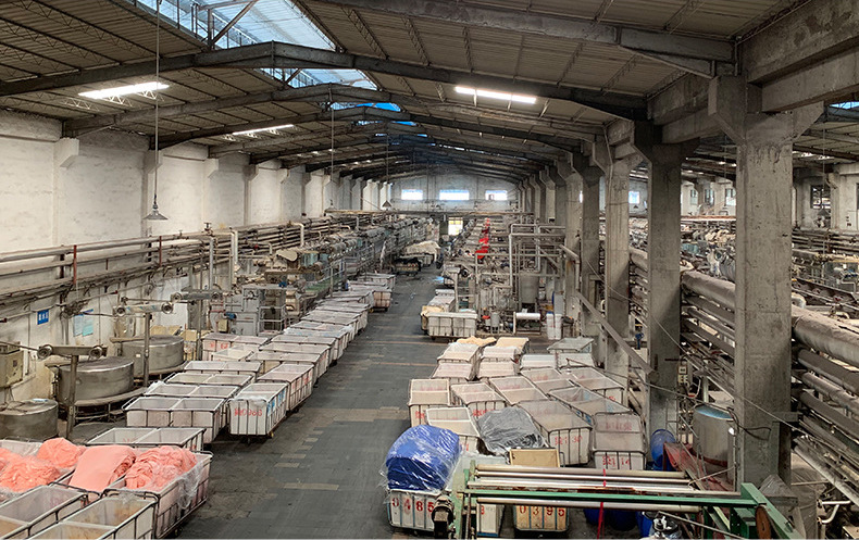 拼接方格提花针织面料 色织提花时尚上衣裤装套装时装服装布料详情12