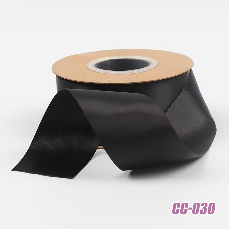 Cinta de poliéster de doble cara mate 1 cm 100 yardas por rollo venta directa de fábrica ropa tocados arcos juguetes paquete de regalo pic 7