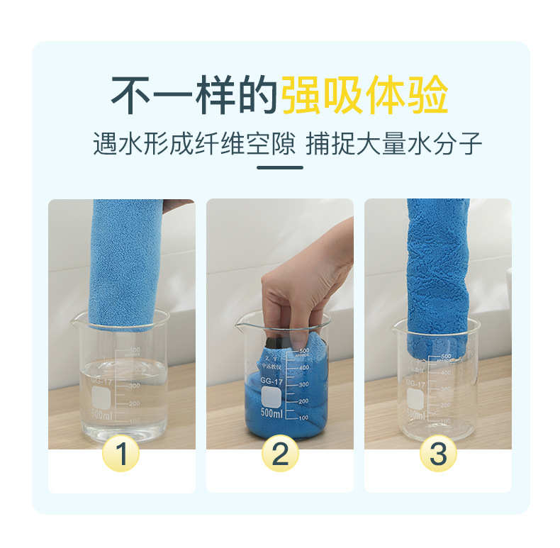 双面加厚洗车巾不易掉毛家用擦车布专用大号吸水洗车神器洗车毛巾详情9