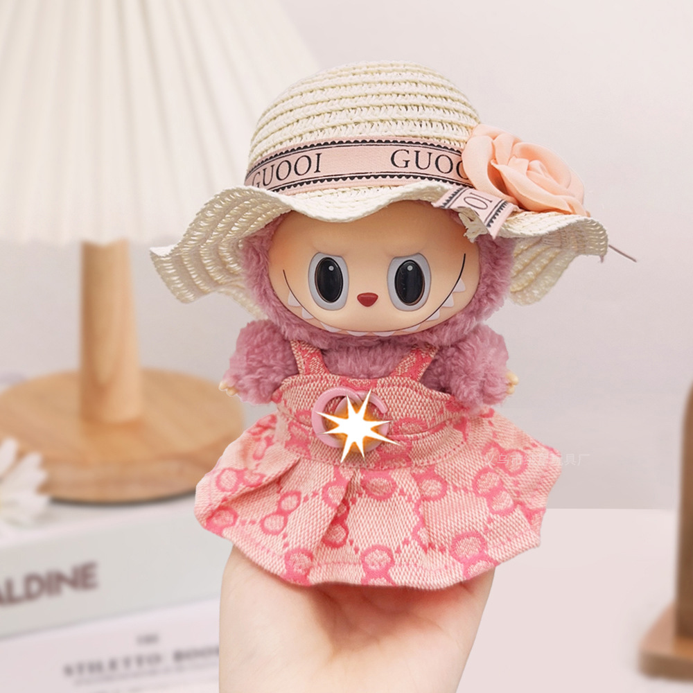 First, second and third generation Labub baby clothing big brand set, Labub little clothes, doll, elegant princess dress, French set pic 6