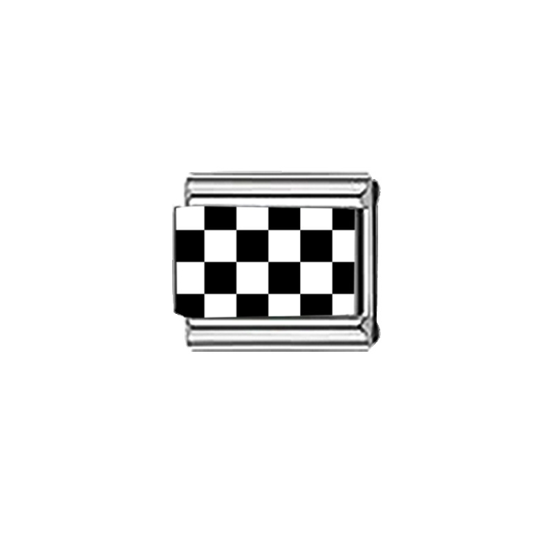 跨境爆品新款原创钛钢手链套装时尚简约个性DIY图案手链饰品批发详情12