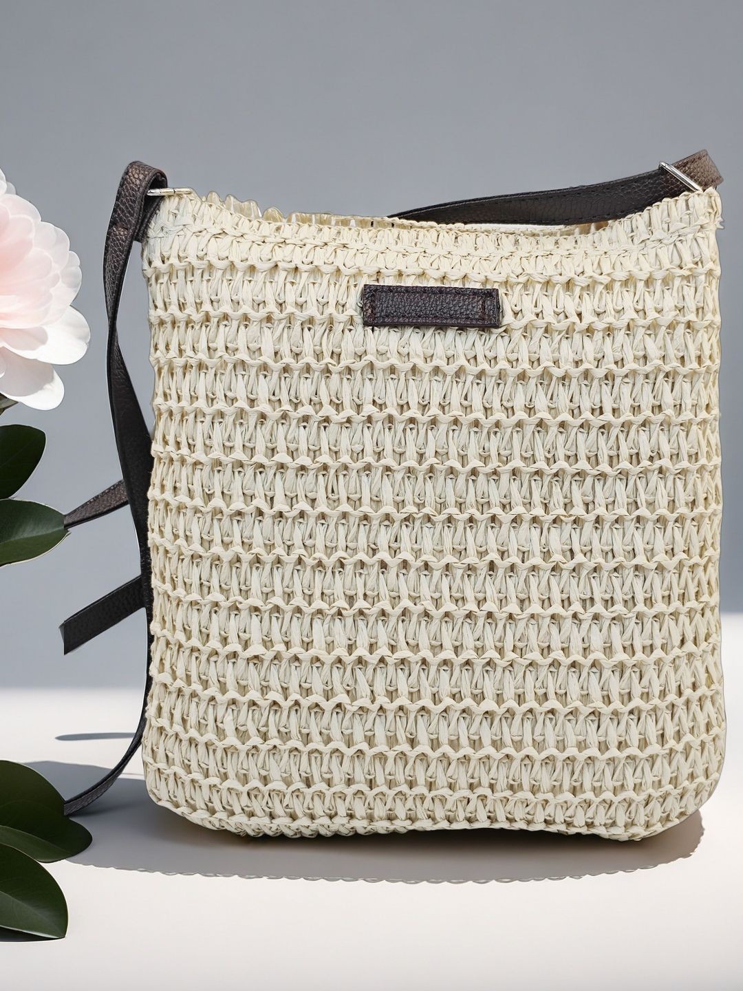 Cross-border bestseller crossbody straw bag, new single-shoulder straw bag, hand-woven bag, vacation beach bag, large-capacity women's bag pic 18