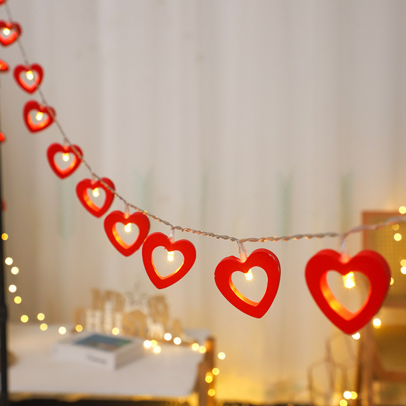 New outdoor courtyard atmosphere Christmas party handicraft decorative copper wire string lights mini LED copper wire light strings pic 11