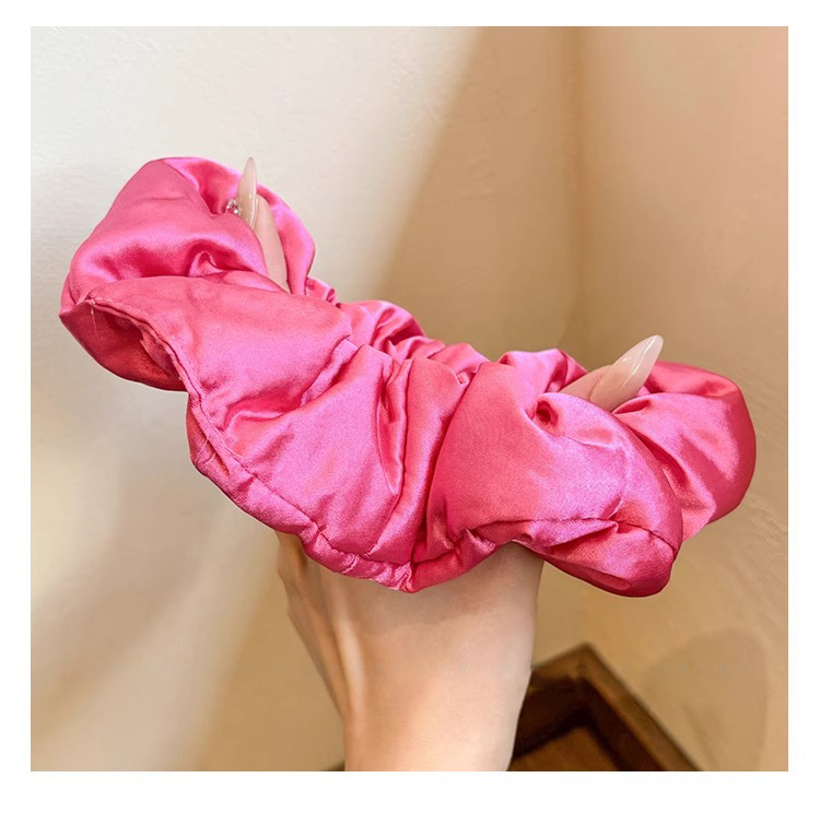 2024新款女秋冬法式复古布料大肠发圈高级感真丝大号发圈发饰头饰详情24