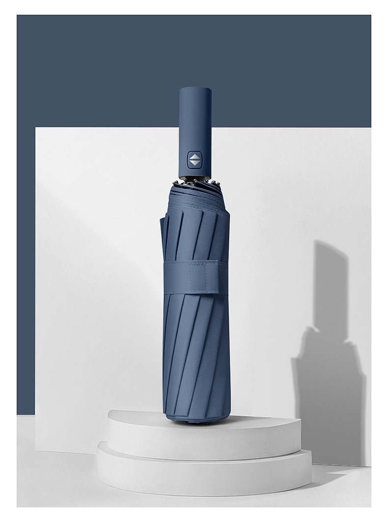 24骨全自动雨伞大号三折遮阳防晒伞男女晴雨伞两用折叠伞大量批发详情10