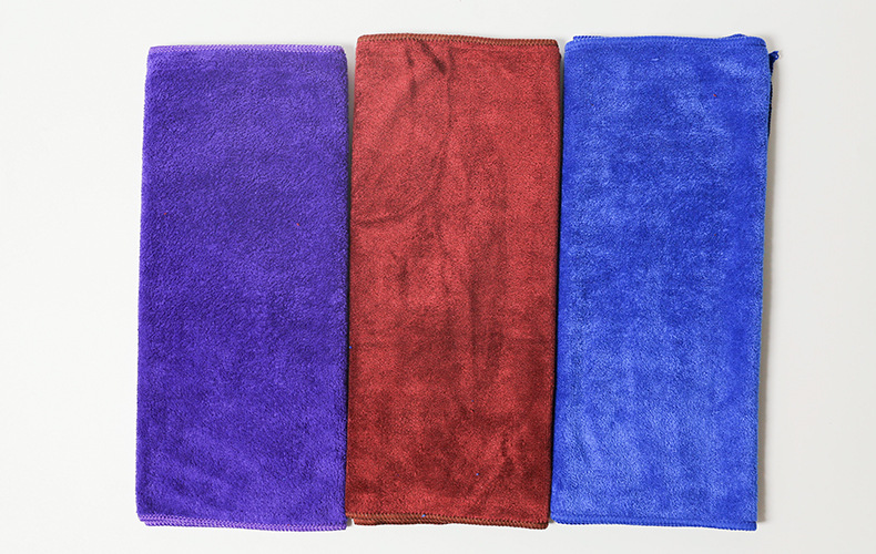 Cleaning towels, rags, absorbent thickened fine fiber dishcloths, housekeeping, household cleaning, glass cleaning, quick-drying pic 1