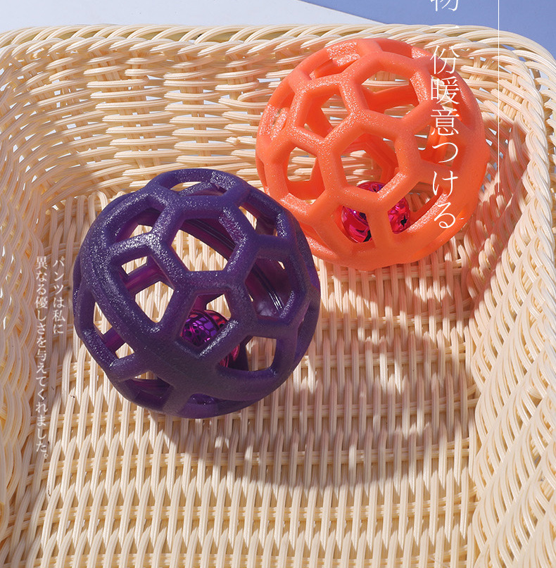 Pet toy hollowed-out bell ball dog interactive toy retrieval training includes a bell dog boredom relief tool pic 15
