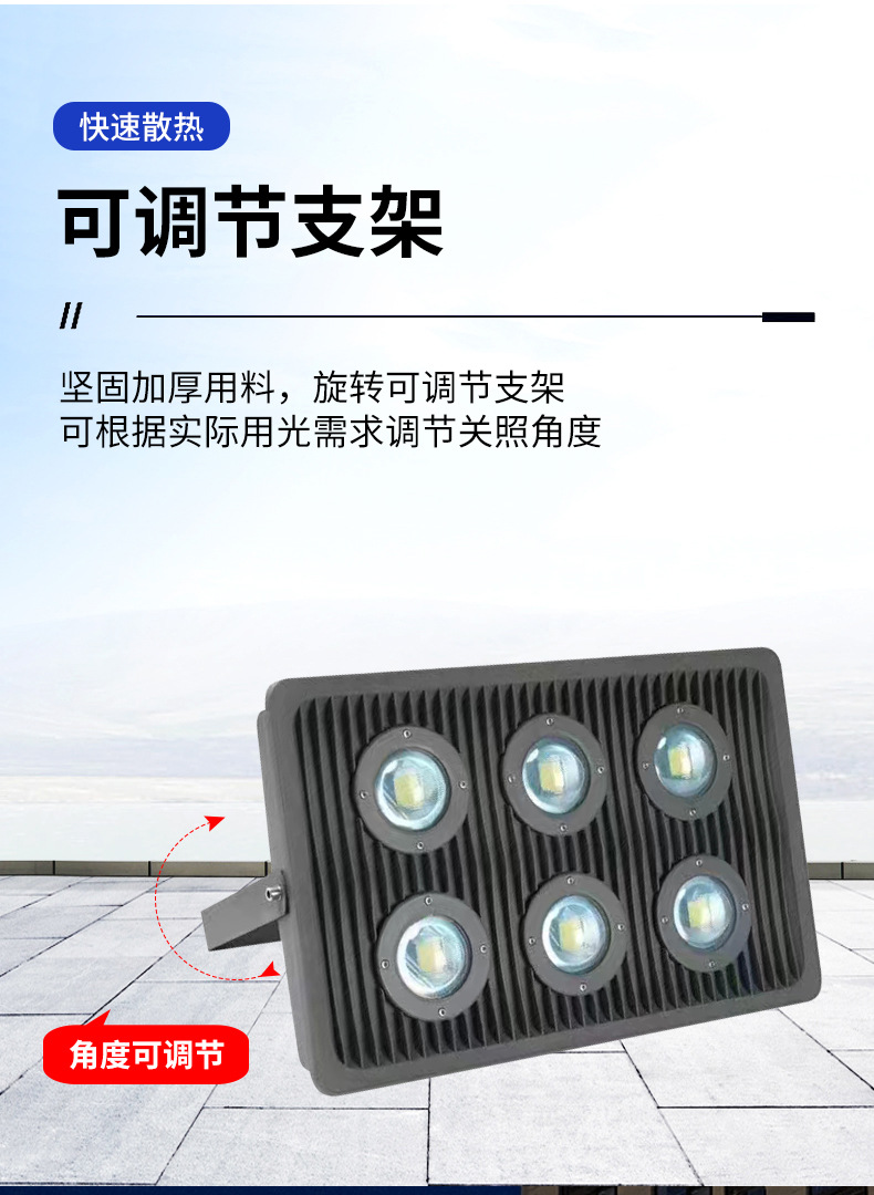 速卖通热卖LED防爆灯一件代发太阳花LED投光灯户外照射灯工厂直销详情7